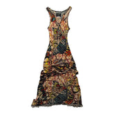 2003 Butterfly lace dress