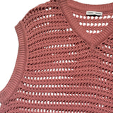 Netted woven tank
