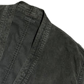 Corduroy elbow patch Kimono