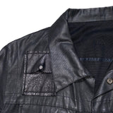 2003 “Suckerball” waxed denim cargo runway jacket