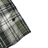 Adjustable waist Plaid logo shorts
