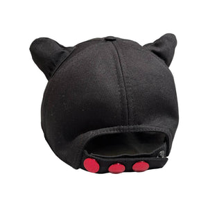 Cat ear logo hat