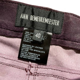 blistered leather pant