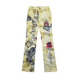 2003 Tattoo Graphic denim