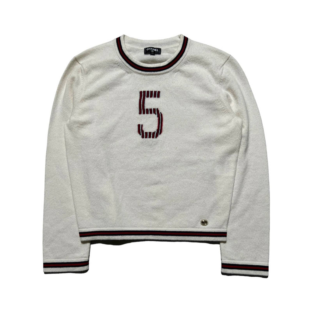 5 logo sweater