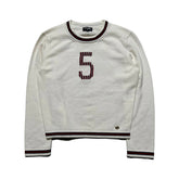 5 logo sweater