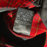 crystal chain plaid pant