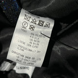 speckled snap button flared pant