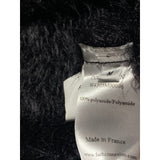 Furry stretchy cropped pullover