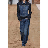 FW23 Runway Hybrid Twill Denim