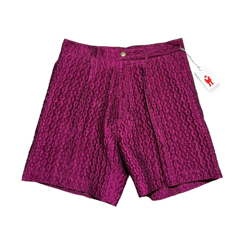quilted sangria shorts