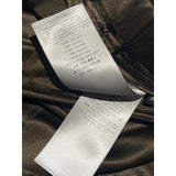 Silk wide leg trouser