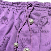 monogram pearl shorts