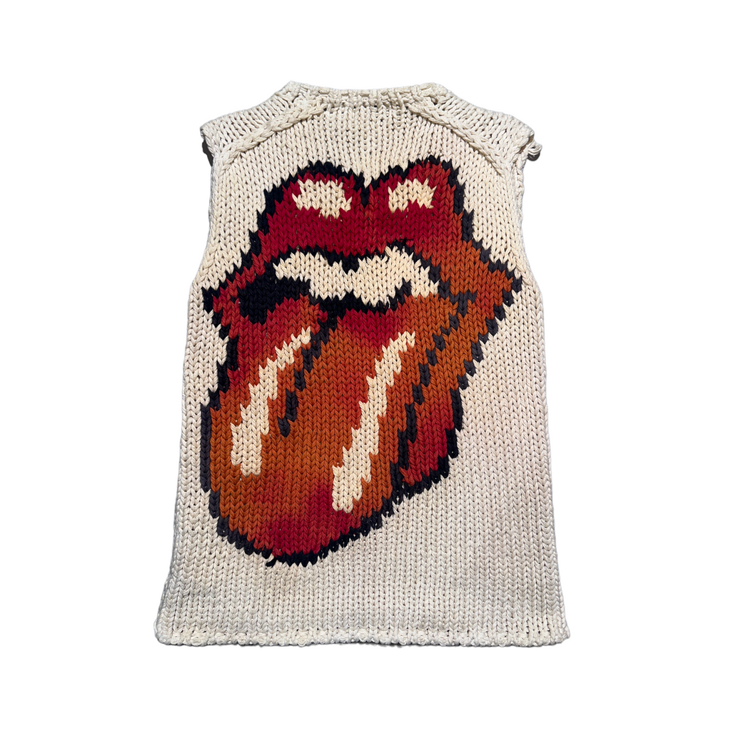 Heavy gauge Rolling Stones knit