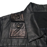 “suckerball” waxed cargo jacket