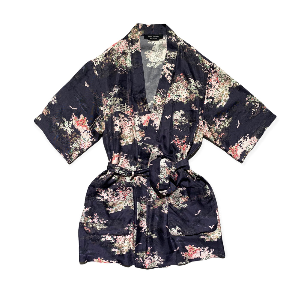 Silk Floral Kimono