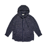 oversized tweed flannel