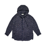 oversized tweed flannel