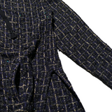 oversized tweed flannel