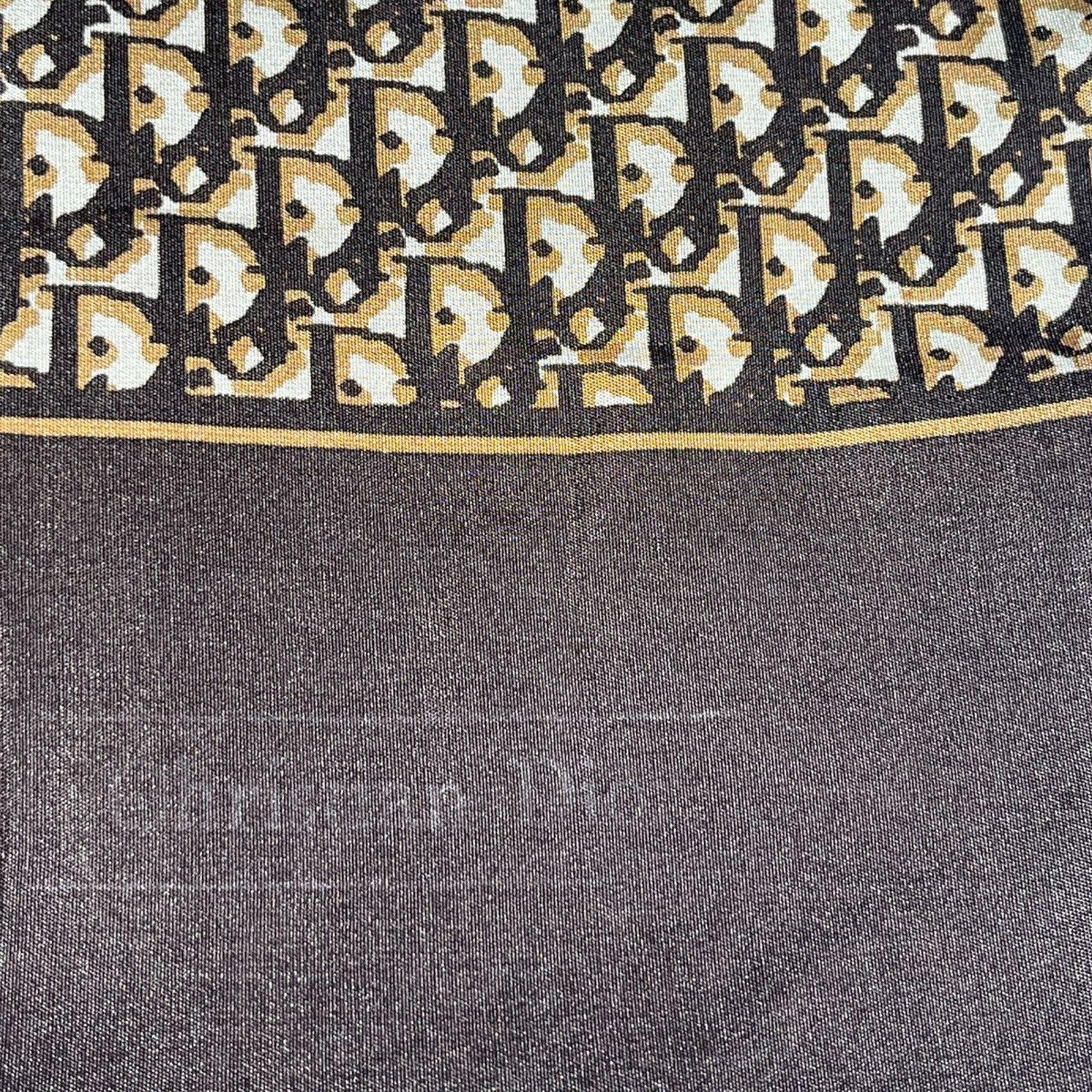 Monogram scarf