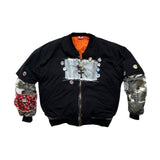 75018 Camo vaccine bomber jacket