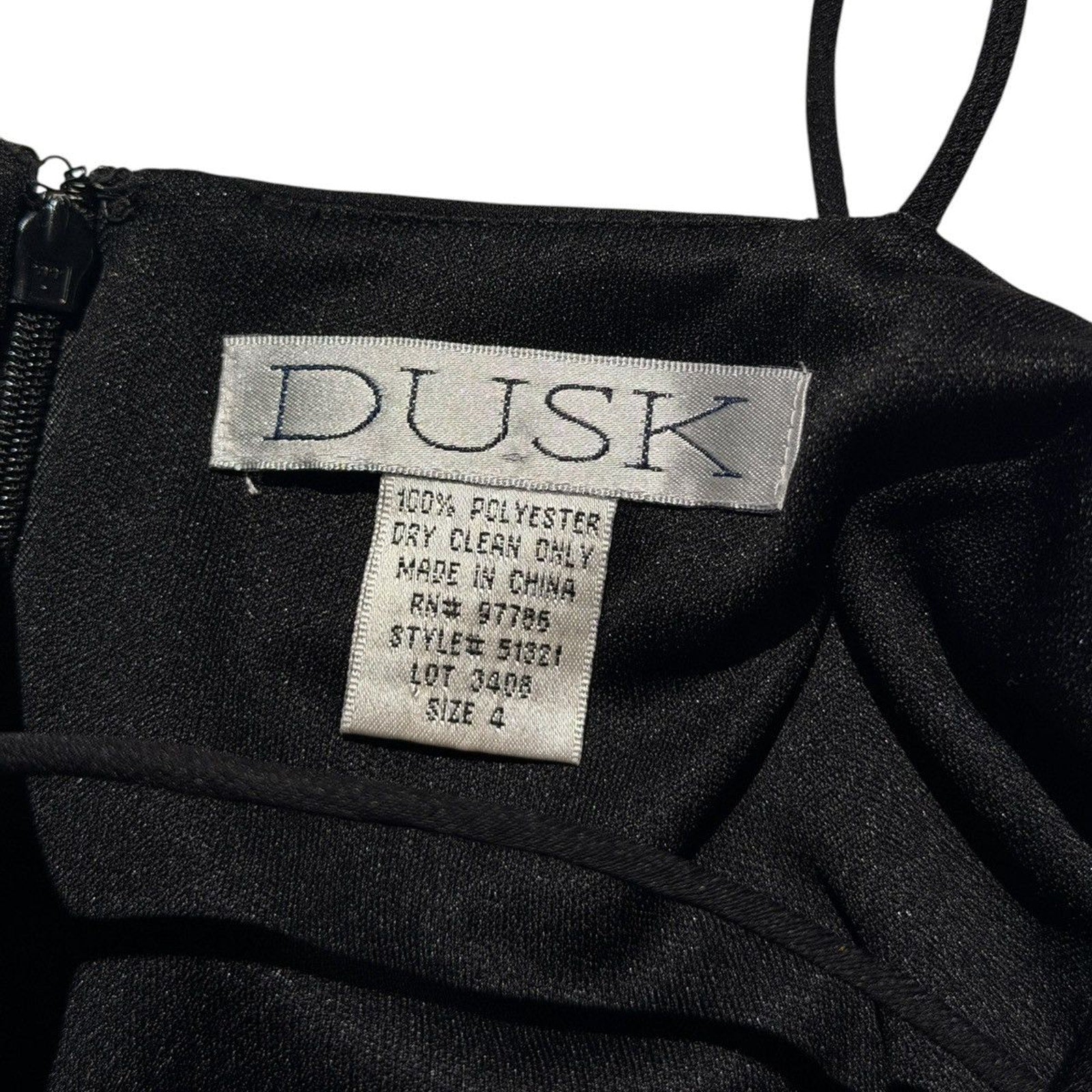 Dusk vintage beaded bralette dress