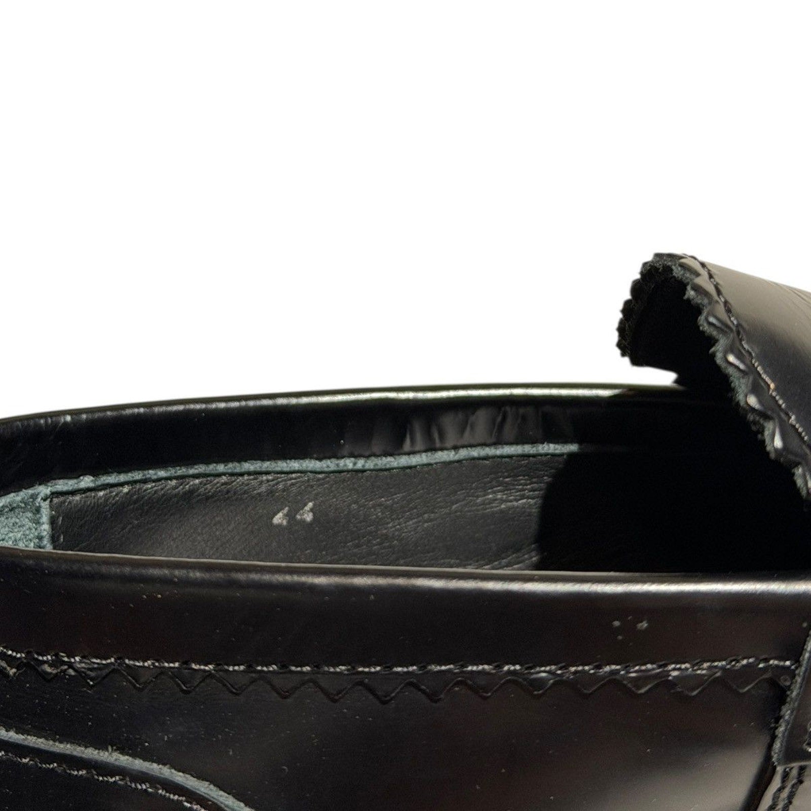 Commando penny loafer