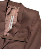 $3,150 NWT SS21 Alice bondage blazer