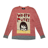 Yoshitomo Nara We are punks knit sweater