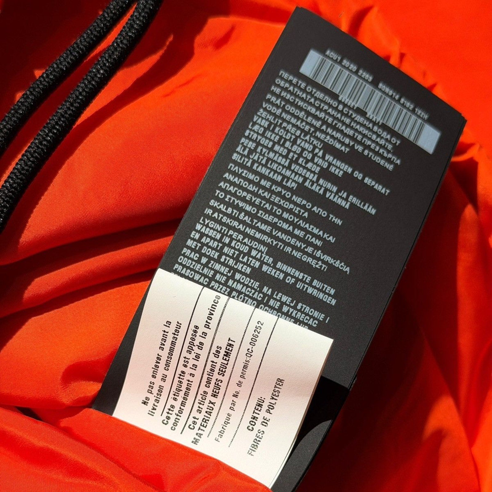 ReNylon logo patch Bomber