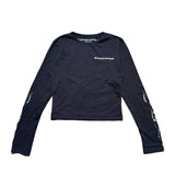 Matty boy flame crop top