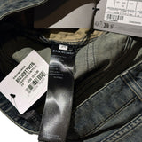 Curved Washed denim