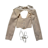 Corset blazer