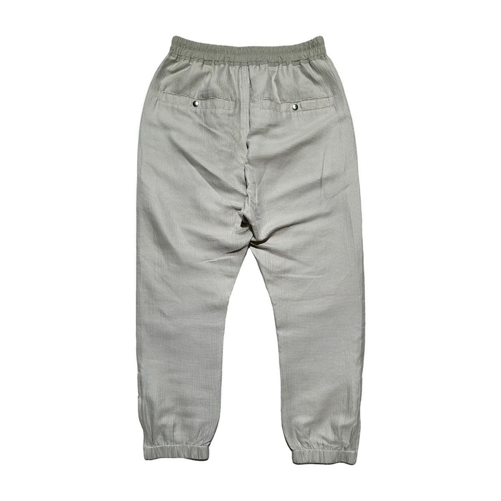 FW19 Babel silk/cotton zippered pants