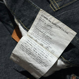 Drop crotch denim pant