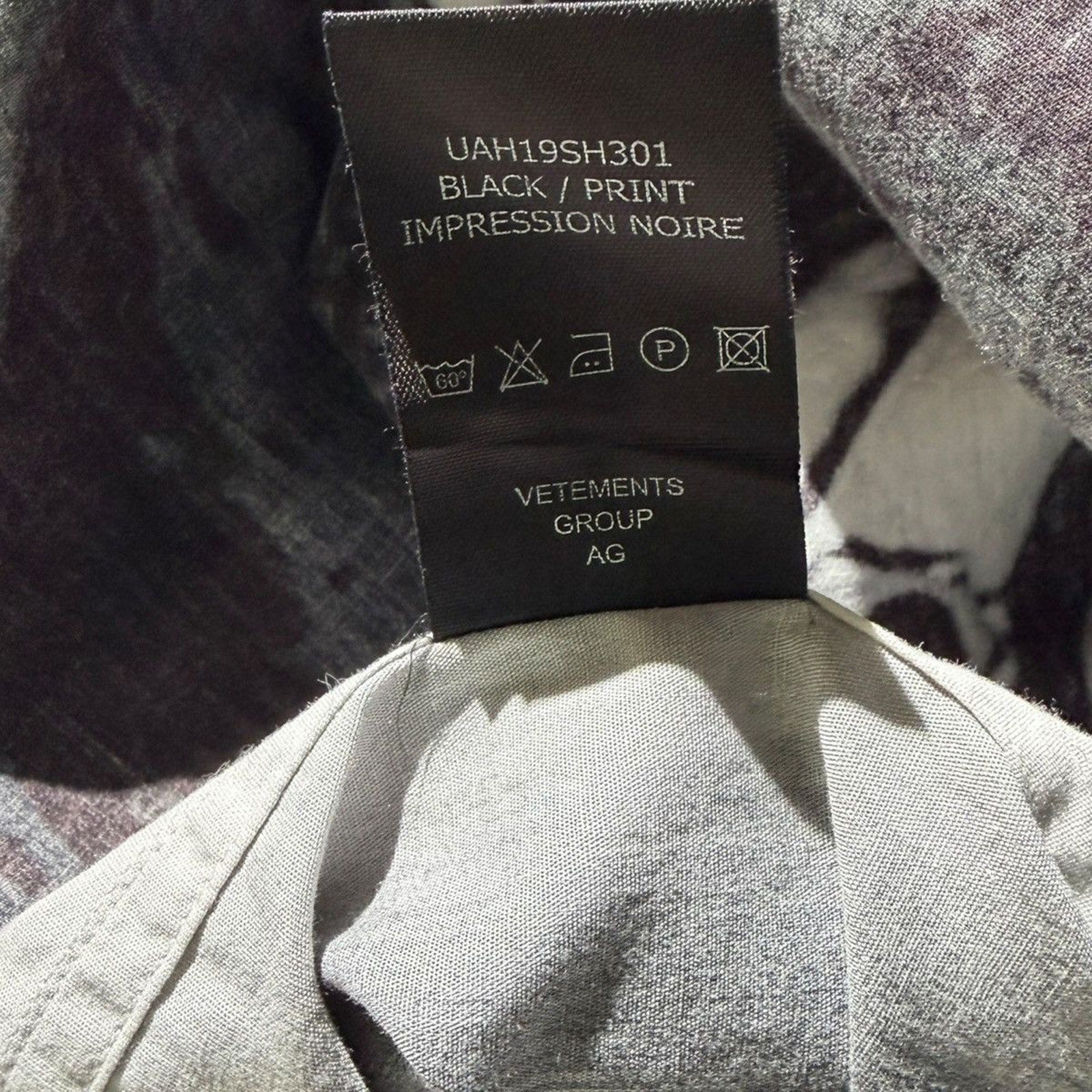 Marilyn Manson Unsafe button down