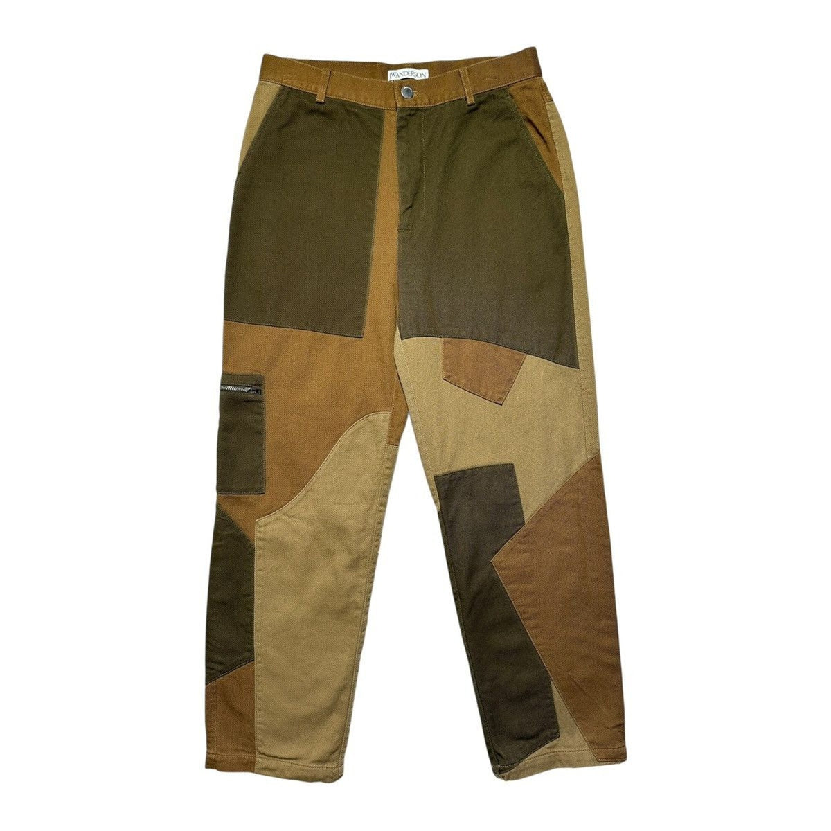 Patchwork two tone cargo