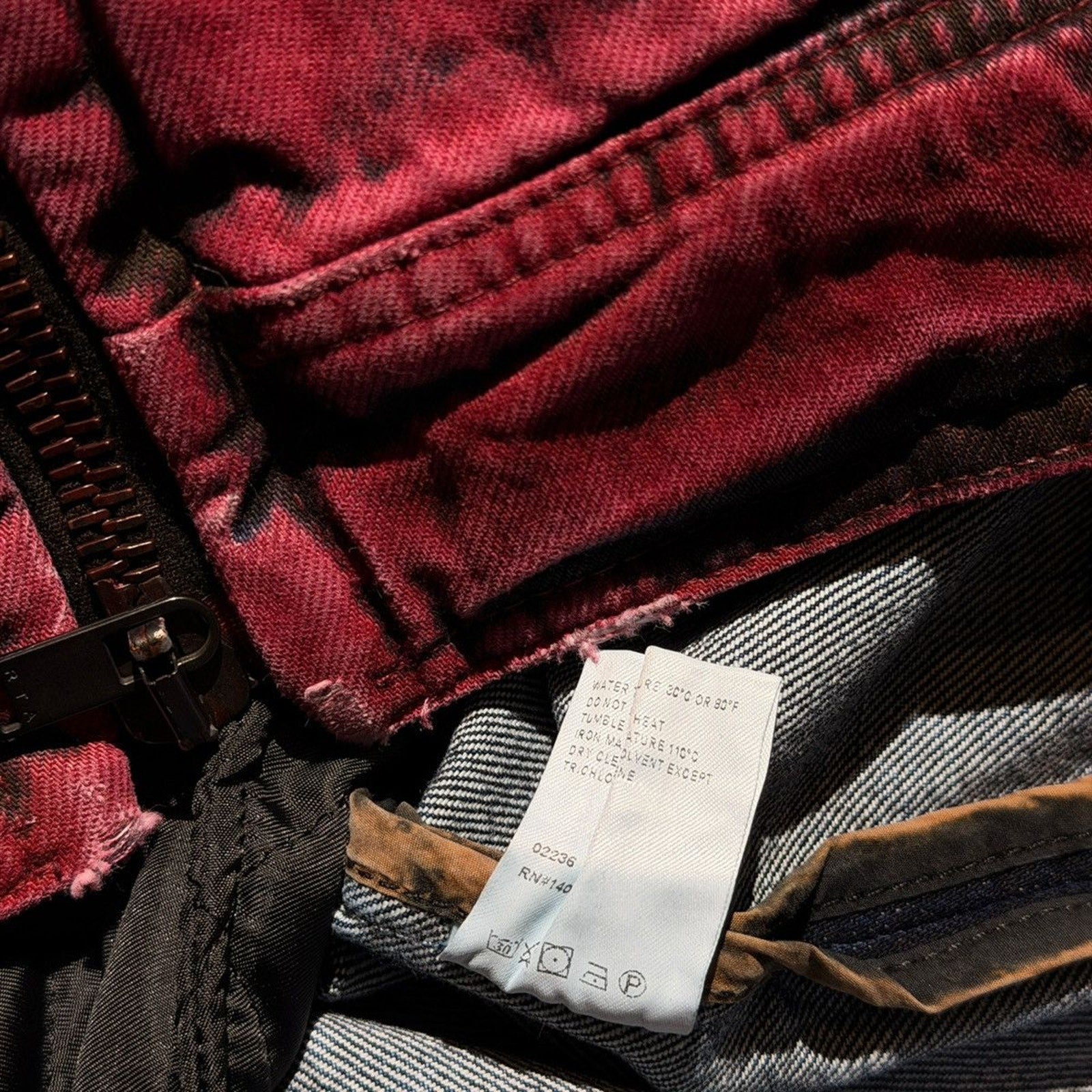 Boxy fit motorcycle jacket
