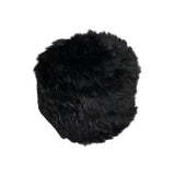 Runway rabbit fur beanie
