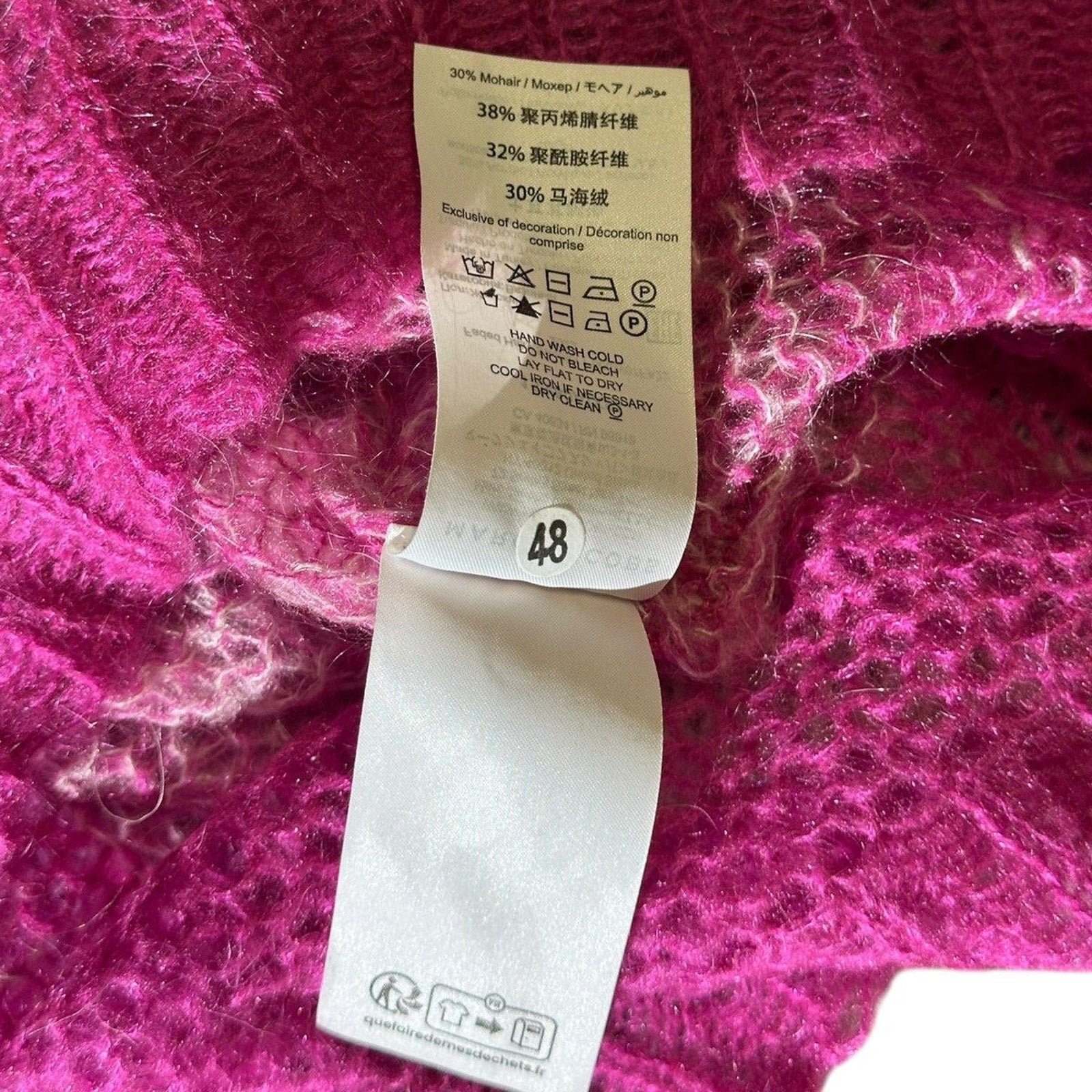 loose knit mohair sweater
