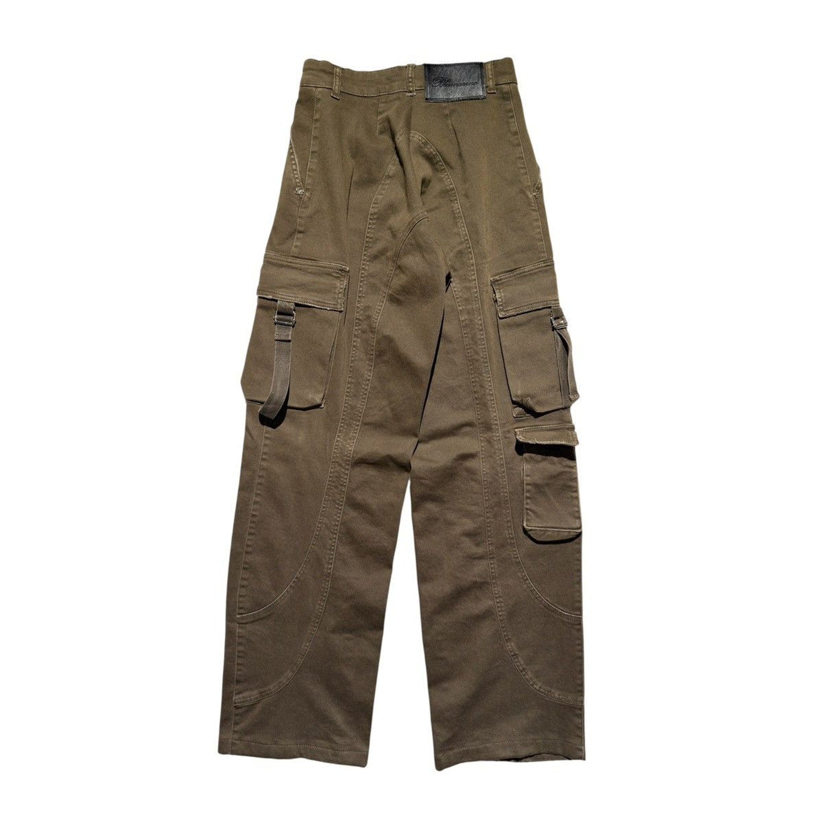 Strap cargo baggy pant
