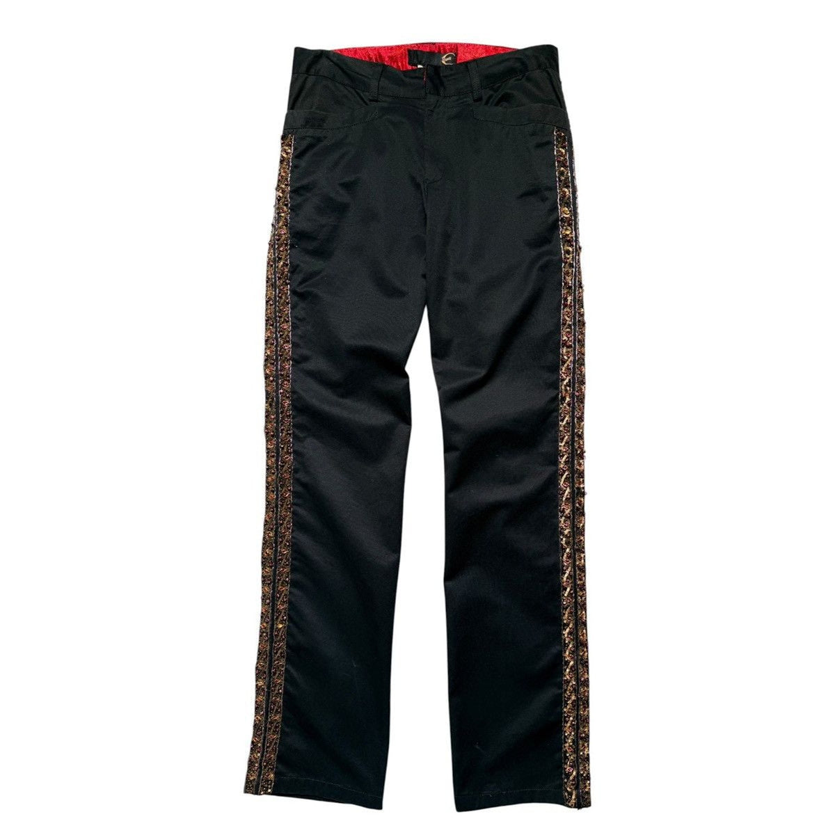 Embellished side stripe trouser