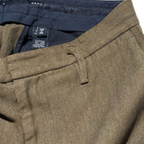 Wool military cuff pant pant