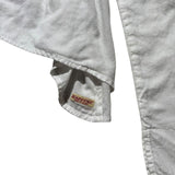 Runched strap button down