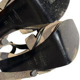Tribute Camo suede leather heels