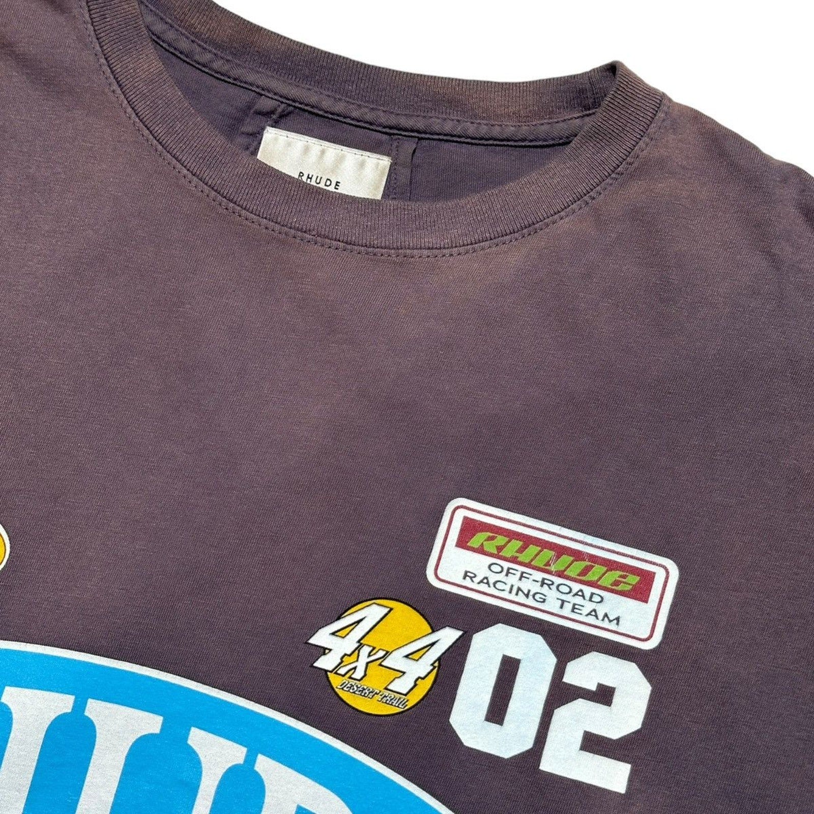 vintage wash raceway tee