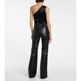 Asymmetric suit vest