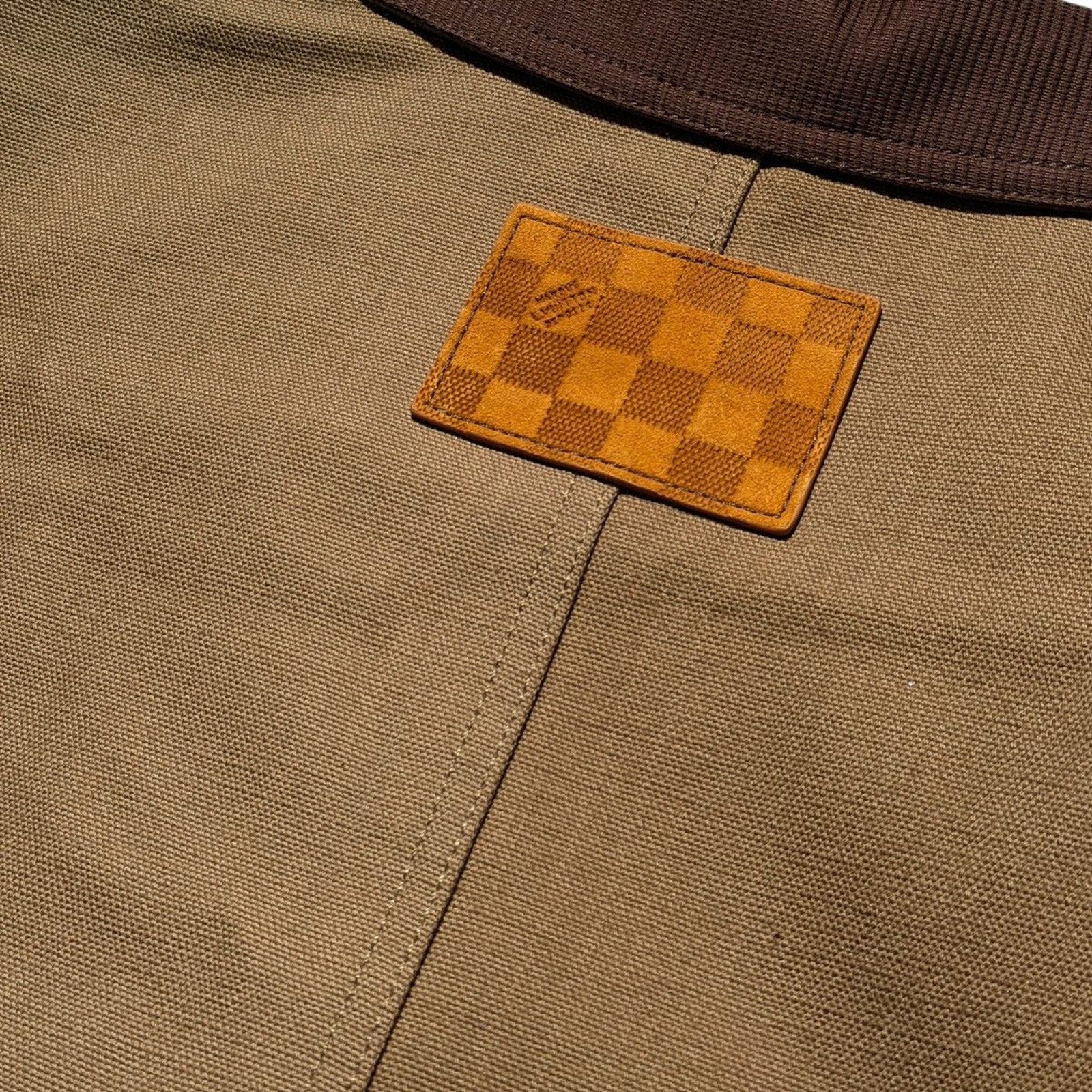 Workwear tailored canvas jacket