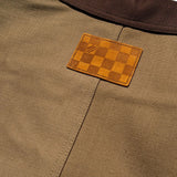 Workwear tailored canvas jacket