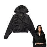 Incognito pinstripe cropped jacket